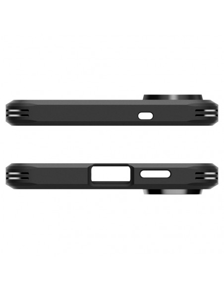 
„Samsung Galaxy S25 Edge Tough Armor MagSafe“ apsauginis dėklas – juodas
