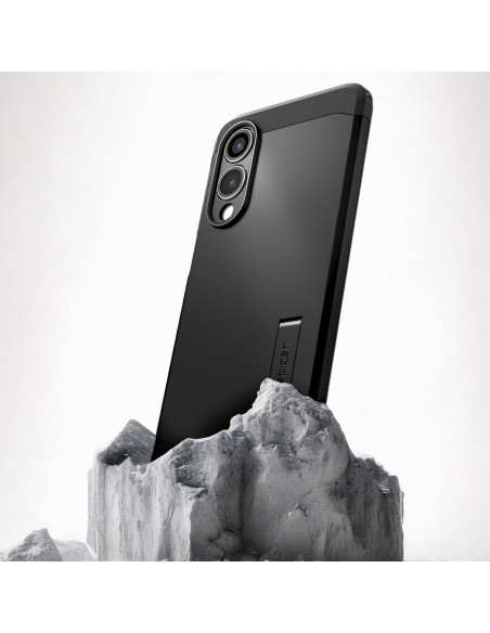 
„Samsung Galaxy S25 Edge Tough Armor MagSafe“ apsauginis dėklas – juodas
