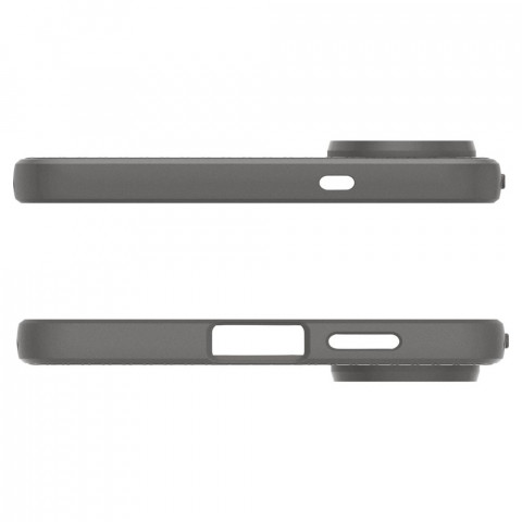 
„Samsung Galaxy S25 Edge“ apsauginis dėklas su skystu oru – pilkas
