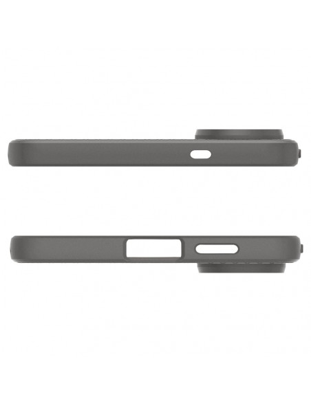 
„Samsung Galaxy S25 Edge“ apsauginis dėklas su skystu oru – pilkas
