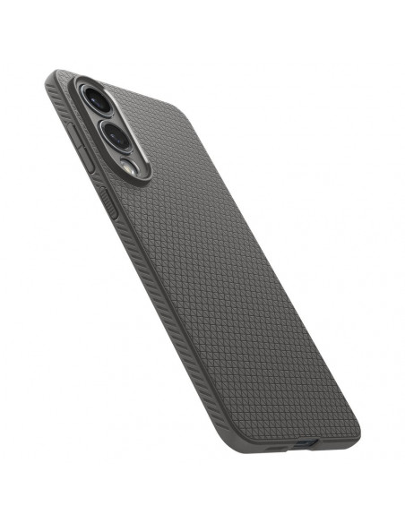 
„Samsung Galaxy S25 Edge“ apsauginis dėklas su skystu oru – pilkas
