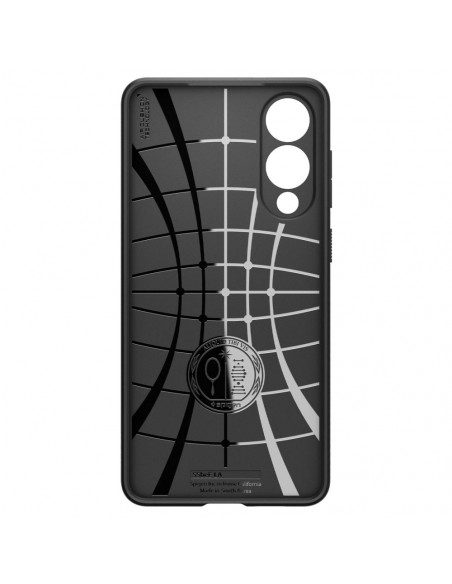 
„Samsung Galaxy S25 Edge“ apsauginis dėklas su skystu oru – juodas
