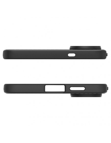 
„Samsung Galaxy S25 Edge“ apsauginis dėklas su skystu oru – juodas
