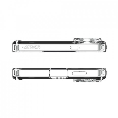 
„Samsung Galaxy S25 Edge Ultra Hybrid“ dėklas su MagSafe spauda ir baltu korpusu
