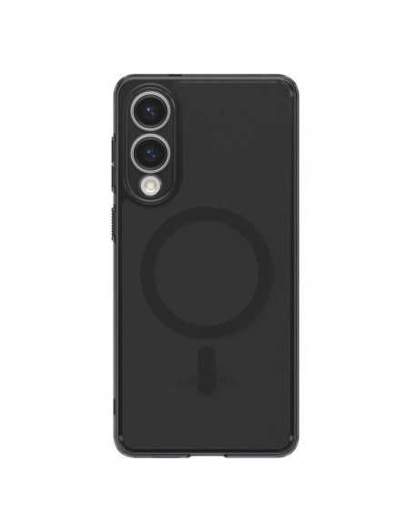 
„Samsung Galaxy S25 Edge Ultra Hybrid Mag“ dėklas su „MagSafe“ – juodas permatomas
