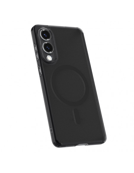 
„Samsung Galaxy S25 Edge Ultra Hybrid Mag“ dėklas su „MagSafe“ – juodas permatomas
