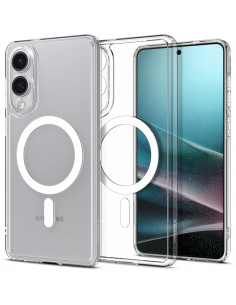 
„Samsung Galaxy S25 Edge Ultra Hybrid Mag“ dėklas su „MagSafe“ technologija – skaidrus
