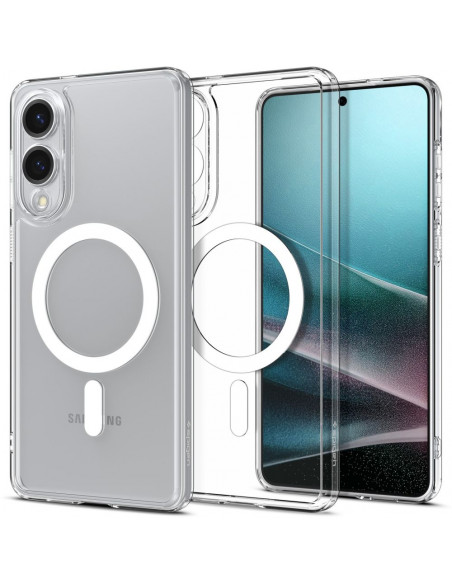 
„Samsung Galaxy S25 Edge Ultra Hybrid Mag“ dėklas su „MagSafe“ technologija – skaidrus
