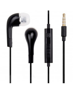 
„Samsung“ laidinės ausinės su 3,5 mm mini lizdu, stereo Hi-Fi sistema, juodos

