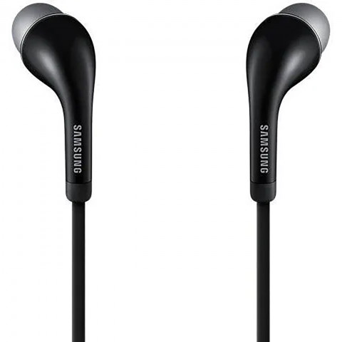 
„Samsung“ laidinės ausinės su 3,5 mm mini lizdu, stereo Hi-Fi sistema, juodos
