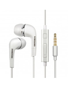 
„Samsung“ laidinės ausinės su 3,5 mm mini lizdu, stereo Hi-Fi sistema, baltos
