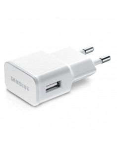 
„Samsung USB-A“ 8 W sieninis įkroviklis – baltas
