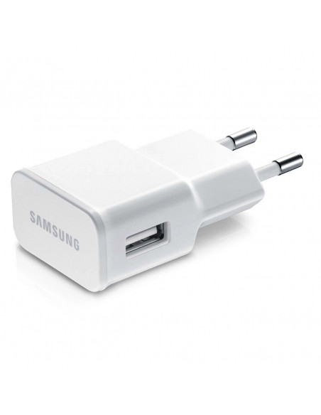 
„Samsung USB-A“ 8 W sieninis įkroviklis – baltas
