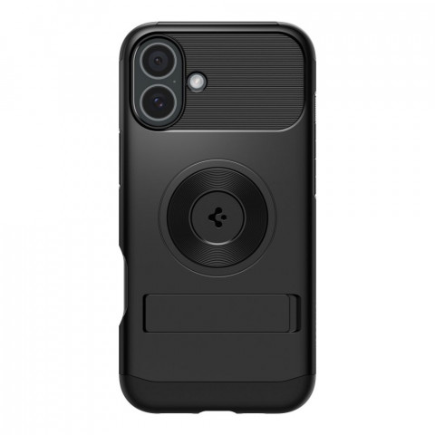 
„iPhone 16 Slim Armor MagSafe“ dėklas – juodas
