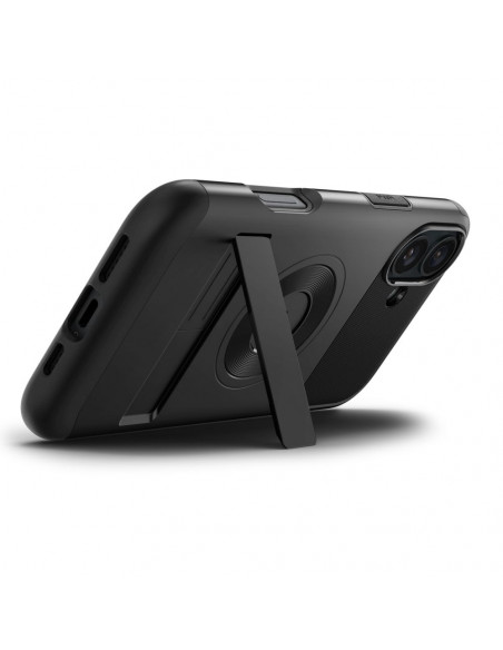 
„iPhone 16 Slim Armor MagSafe“ dėklas – juodas
