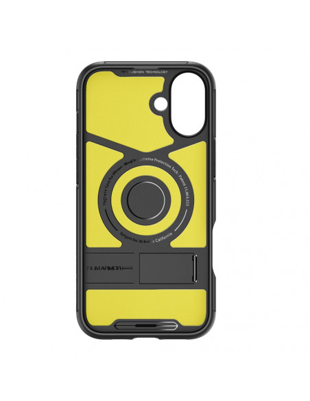 
„iPhone 16 Slim Armor MagSafe“ dėklas – juodas
