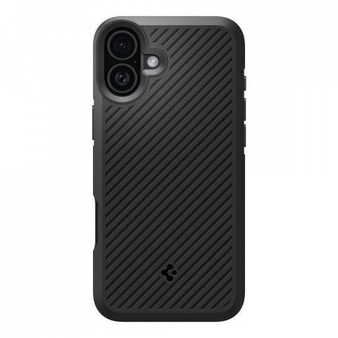 
„iPhone 16 Core Armor“ dėklas – matinės juodos spalvos
