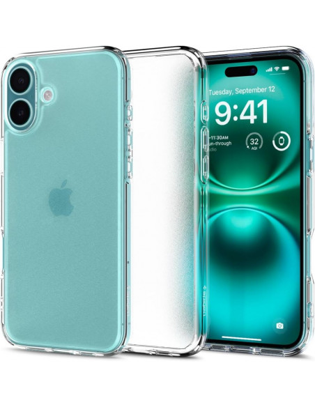 
Apsauginis dėklas, skirtas „iPhone 16 Ultra Hybrid“ – skaidrus
