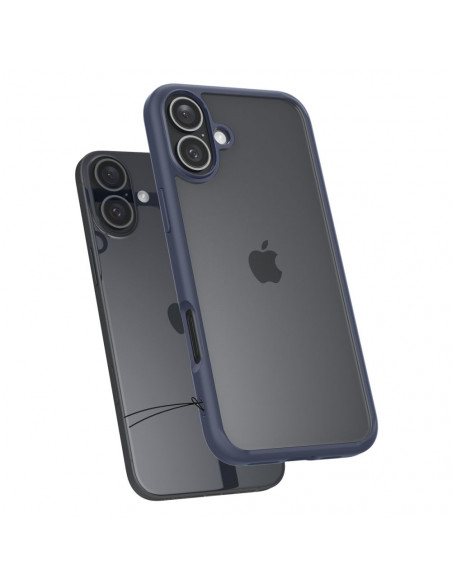 
Apsauginis dėklas, skirtas „iPhone 16 Ultra Hybrid“ – skaidrus mėlynas
