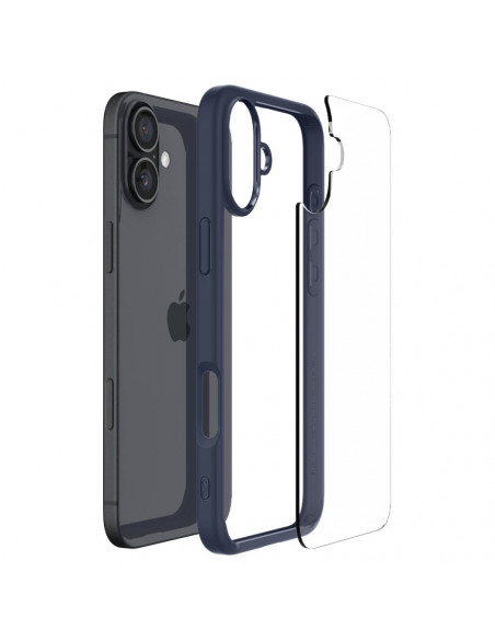 
Apsauginis dėklas, skirtas „iPhone 16 Ultra Hybrid“ – skaidrus mėlynas
