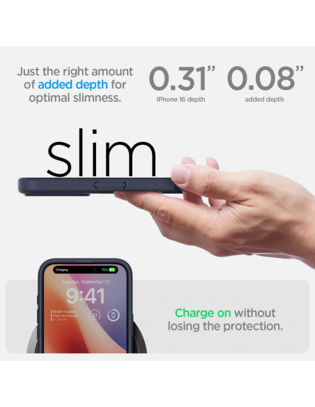 
Apsauginis dėklas, skirtas „iPhone 16 Ultra Hybrid“ – skaidrus mėlynas
