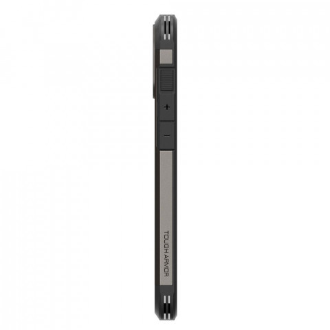 
Tvirtas „Armor MagSafe“ dėklas su stovu, skirtas „iPhone 16“ – metalo spalvos
