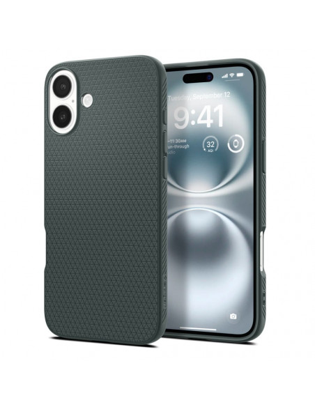 
„iPhone 16 Liquid Air“ dėklas – žalias
