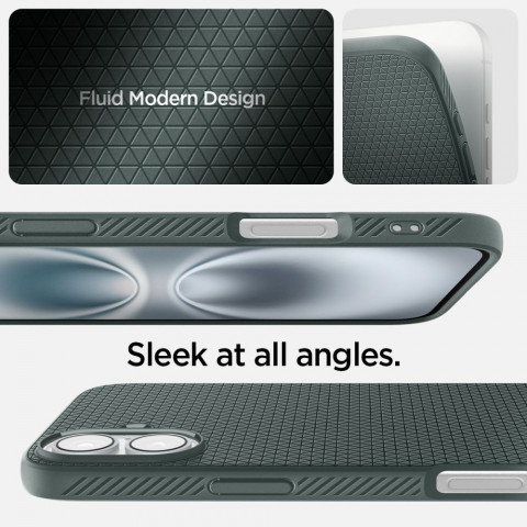 
„iPhone 16 Liquid Air“ dėklas – žalias
