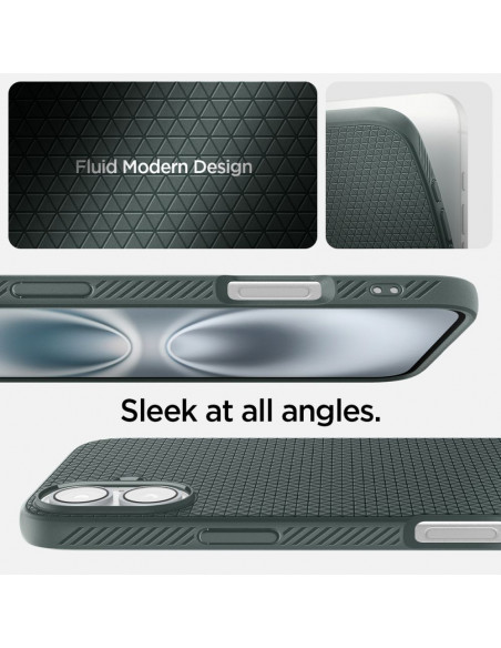 
„iPhone 16 Liquid Air“ dėklas – žalias
