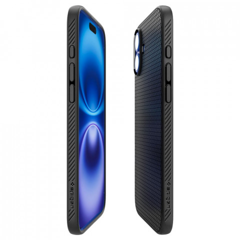 
„iPhone 16 Liquid Air“ dėklas – juodas
