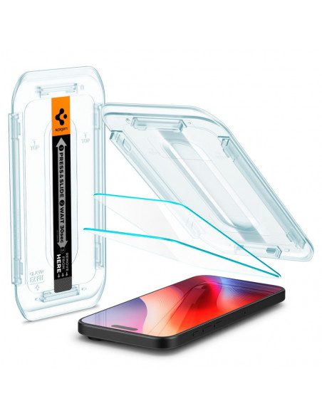 
Grūdintas stiklas iPhone 16 Pro telefonui Glas.tR EZ Fit - 2 vnt.
