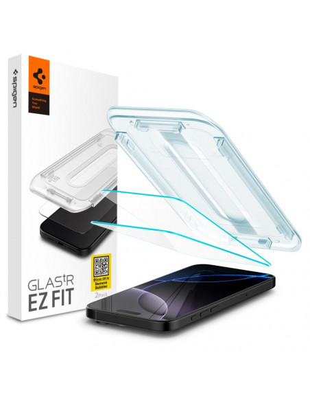 
Grūdintas stiklas iPhone 16 Pro telefonui Glas.tR EZ Fit - 2 vnt.
