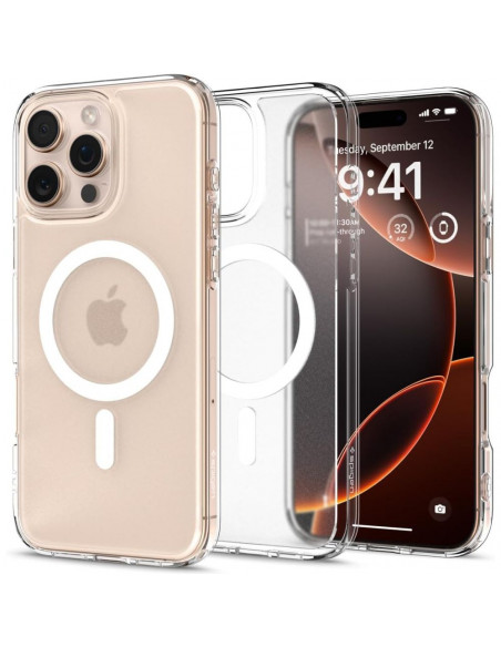 
„iPhone 16 Pro Ultra Hybrid Mag“ dėklas su „MagSafe“ – skaidrus
