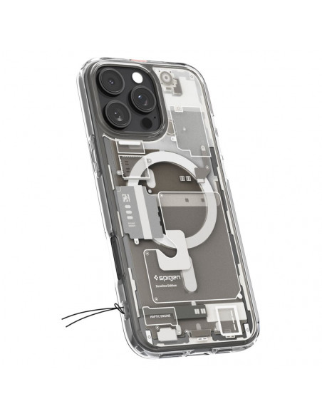 
„iPhone 16 Pro Ultra Hybrid Mag Zero One“ dėklas su „MagSafe“ – titano spalvos
