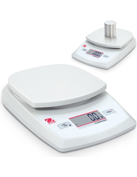 Laboratorinės techninės tikslios kompaktiškos svarstyklės COMPASS CR 220g / 0,1g - OHAUS CR221 Laboratorinės techninės tikslios kompaktiškos svarstyklės COMPASS CR 220g / 0,1g - OHAUS CR221