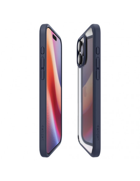 
„iPhone 16 Pro Ultra Hybrid“ galinis dėklas – mėlynas
