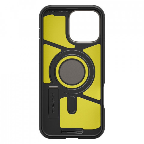 
„iPhone 16 Pro“ dėklas su tvirtu „Tough Armor MagSafe“ laikikliu – pistoleto metalo spalvos
