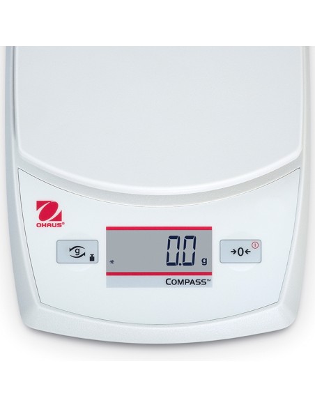 Laboratorinės techninės tikslios kompaktiškos svarstyklės COMPASS CR 220g / 0,1g - OHAUS CR221 Laboratorinės techninės tikslios kompaktiškos svarstyklės COMPASS CR 220g / 0,1g - OHAUS CR221