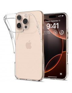
Skystųjų kristalų dėklas, skirtas „iPhone 16 Pro“ – skaidrus
