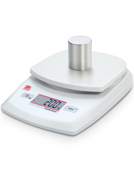 Laboratorinės techninės tikslios kompaktiškos svarstyklės COMPASS CR 220g / 0,1g - OHAUS CR221 Laboratorinės techninės tikslios kompaktiškos svarstyklės COMPASS CR 220g / 0,1g - OHAUS CR221
