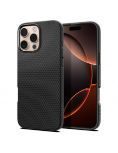 
„iPhone 16 Pro“ skysto oro dėklas – juodas
