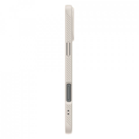 
„iPhone 16 Pro“ dėklas su skystu oru – titanas
