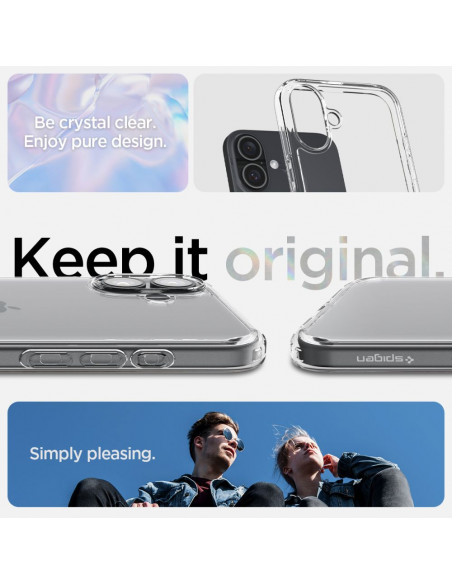 
Apsauginis dėklas, skirtas „iPhone 16 Plus Ultra Hybrid“ – skaidrus
