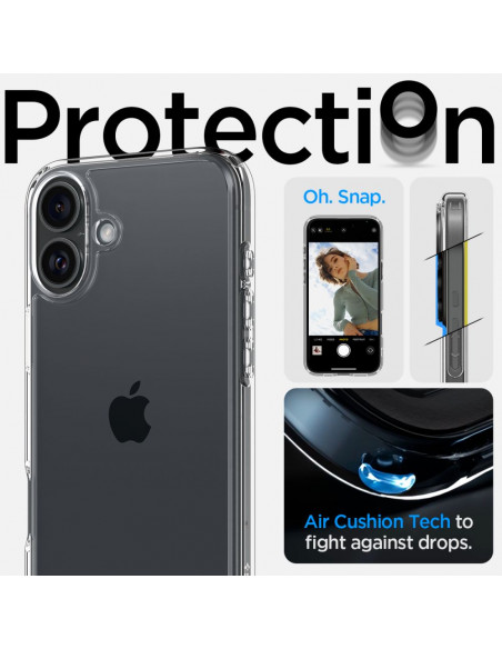 
Apsauginis dėklas, skirtas „iPhone 16 Plus Ultra Hybrid“ – skaidrus
