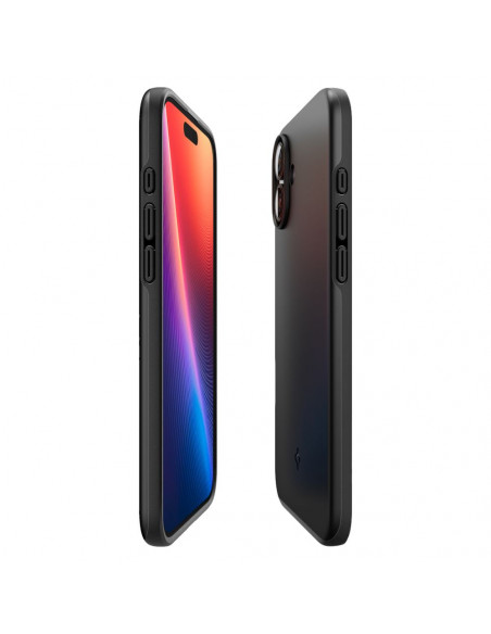 
„iPhone 16 Plus“ plonas „MagSafe“ apsauginis dėklas – juodas
