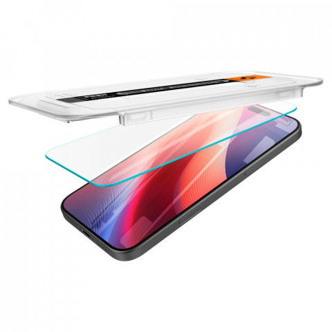 
Grūdintas stiklas su tvirtinimo rėmeliu, skirtas „iPhone 16 Pro Max“
