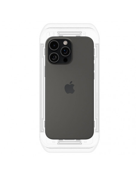 
Grūdintas stiklas su tvirtinimo rėmeliu, skirtas „iPhone 16 Pro Max“
