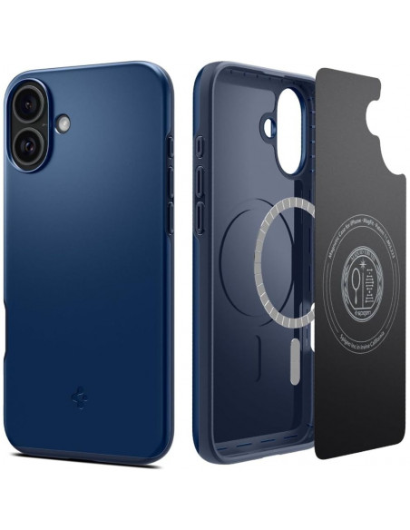 
„iPhone 16“ plonas „Magsafe“ apsauginis dėklas – mėlynas
