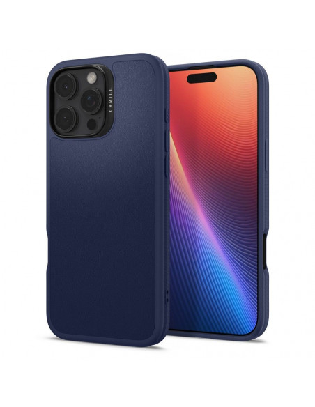 
„Cyrill Kajuk Mag“ „iPhone 16 Pro“ dėklas – mėlynas
