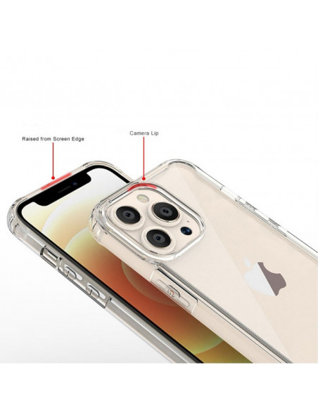 
„Samsung Galaxy S25 Ultra Clear Corner“ dėklas „MagSafe“ apsauginis dėklas – permatomas
